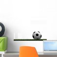 thumbnail image 1 of Soccer Ball Wall Mural by Wallmonkeys Peel and Stick Graphic (18 in W x 5 in H) WM213842, 1 of 4
