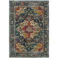 thumbnail image 2 of SAFAVIEH Madison Caden Floral Bordered Runner Rug, Teal/Fuchsia, 2'3" x 6', 2 of 6
