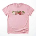 thumbnail image 2 of Vintage Strawberry T-Shirt, Cottagecore Summer Fruit Graphic Tee, 2 of 4