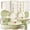 39 Pcs Green, variant on Carote 24-Piece Nonstick Cookware Set, Pots and Pans Set with Detachable Handle, Induction Compatible, Oven & Dishwasher Safe, White