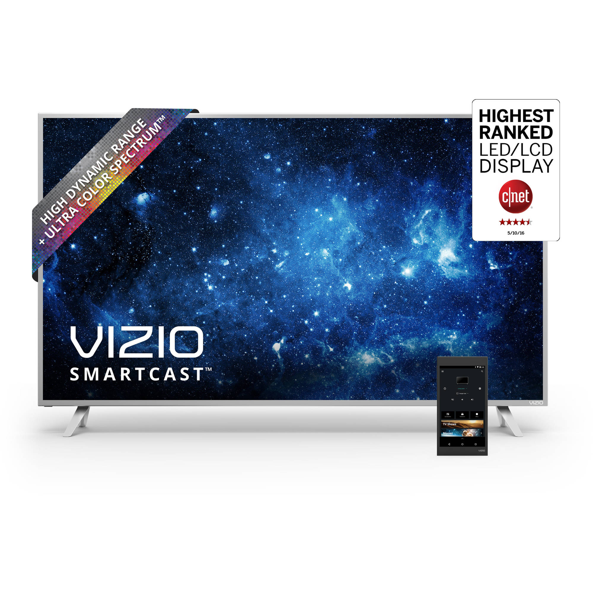 VIZIO SmartCast P-Series 75" Class (74.54" Diag.) 4K Ultra HD HDR 2160p 240Hz Full Array LED Smart Home Theater Display w/ Chromecast built-in (P75-C1) - image 2 of 17
