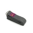 thumbnail image 1 of Yoga Strap - D - Ring Buckle 8ft - Yogavni (Grey), 1 of 1