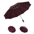 thumbnail image 3 of Wovilon Beach Umbrella Umbrellas For Rain Windproof Automatic Umbrella Reverse Folding Business Umbrella With Reflective Strips, 3 of 4