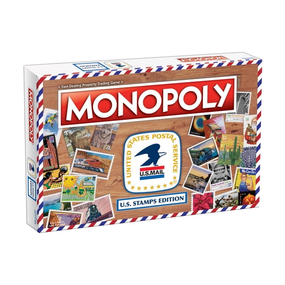 Monopoly U.S. Stamps Edition Board Game