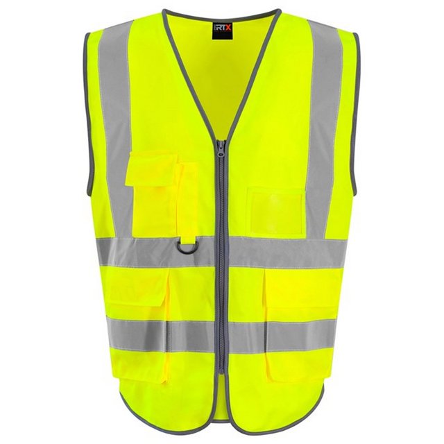 PRO RTX - Chaleco de Alta Visibilidad Executive para Adultos Unisex (Amarillo)