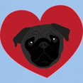 thumbnail image 3 of CafePress - Pug Love Light T Shirt - Men's Classic Graphic T-Shirt, 3 of 4