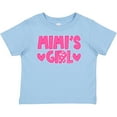 thumbnail image 3 of Inktastic Mimi's Girl Pink with Hearts Girls Baby T-Shirt, 3 of 5