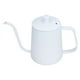 thumbnail image 1 of Pequeño Tetera, Diseño de Cuello de Cisne A Prueba de Polvo Durable Durable Durable Sobre La Tetera Con Cubierta Para Vijar para Acampar Té Para Viajar para Acampar Café, 1 of 7