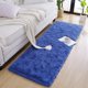 thumbnail image 4 of Alfombra Chicrug 61x183cm de Peluche Suave Azul Marino Antideslizante, 4 of 7