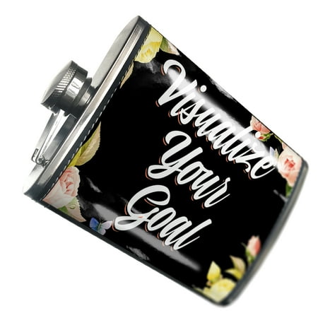 

NEONBLOND Flask Floral Border Visualize Your Goal