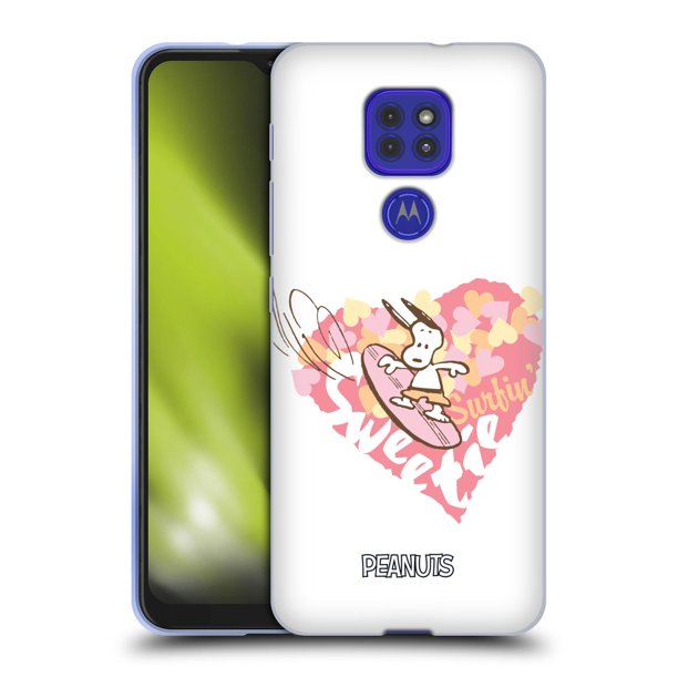 Head Case Designs Officially Licensed Peanuts Beach Bum Snoopy Surfing Sweetie Soft Gel Case Compatible With Motorola Motorola Moto G9 Play Walmart Com Walmart Com