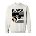 thumbnail image 2 of NASA Nasa Saturn And Spacecraft Sweatshirt Women -NASA Designs, Female 3X-Large, 2 of 4