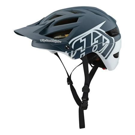 Troy Lee Designs 2019 A1 Classic MIPS Bicycle Helmet - Grey/White -
