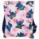 thumbnail image 3 of Bolsa de pasaporte con estampado Disney Stitch en toda la superficie, azul y rosa, 3 of 9