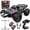blue, variant on 1:18 Scale All Terrain Fast RC Cars for 36KPH, 4WD Electric Off-Road Remote Control Monster Truck with Metal Chassis, 2.4Ghz High Speed Car, Waterproof RC Truck with 2 Batteries for Boys & Kids