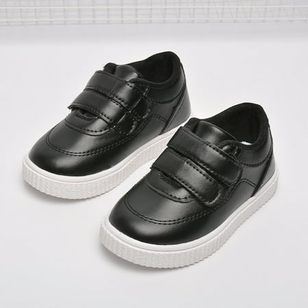 

Casual Solid Black Kids Flats For Sporting