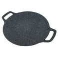 thumbnail image 1 of Poêle à Griller Ronde Style Coréen, Poêle à Griller Réutilisable avec Pierre, Poêle Antiadhésive Sans Fumée pour Cuisinière, Parfaite pour Barbecue, Four, Cuisinière, Feu de Camp, 1 of 8