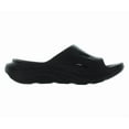 thumbnail image 2 of HOKA ORA Recovery Slide 3 Mens Shoes Size 8, Color: Black/Black, 2 of 4