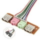 thumbnail image 3 of Cable Placa Panel Frontal USB Dual Entrada Audio I/0 para Caja Computadora, 3 of 7