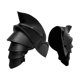 thumbnail image 5 of de hombro medieval de hombro de caballero para disfrazarse de Halloween Cosplay Negro Yuyangstore armadura de hombro medieval, 5 of 8