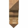 thumbnail image 2 of Ekena Millwork 6"W x 18"D x 18"H Funston Arts & Crafts Rough Sawn Bracket, Western Red Cedar, 2 of 13