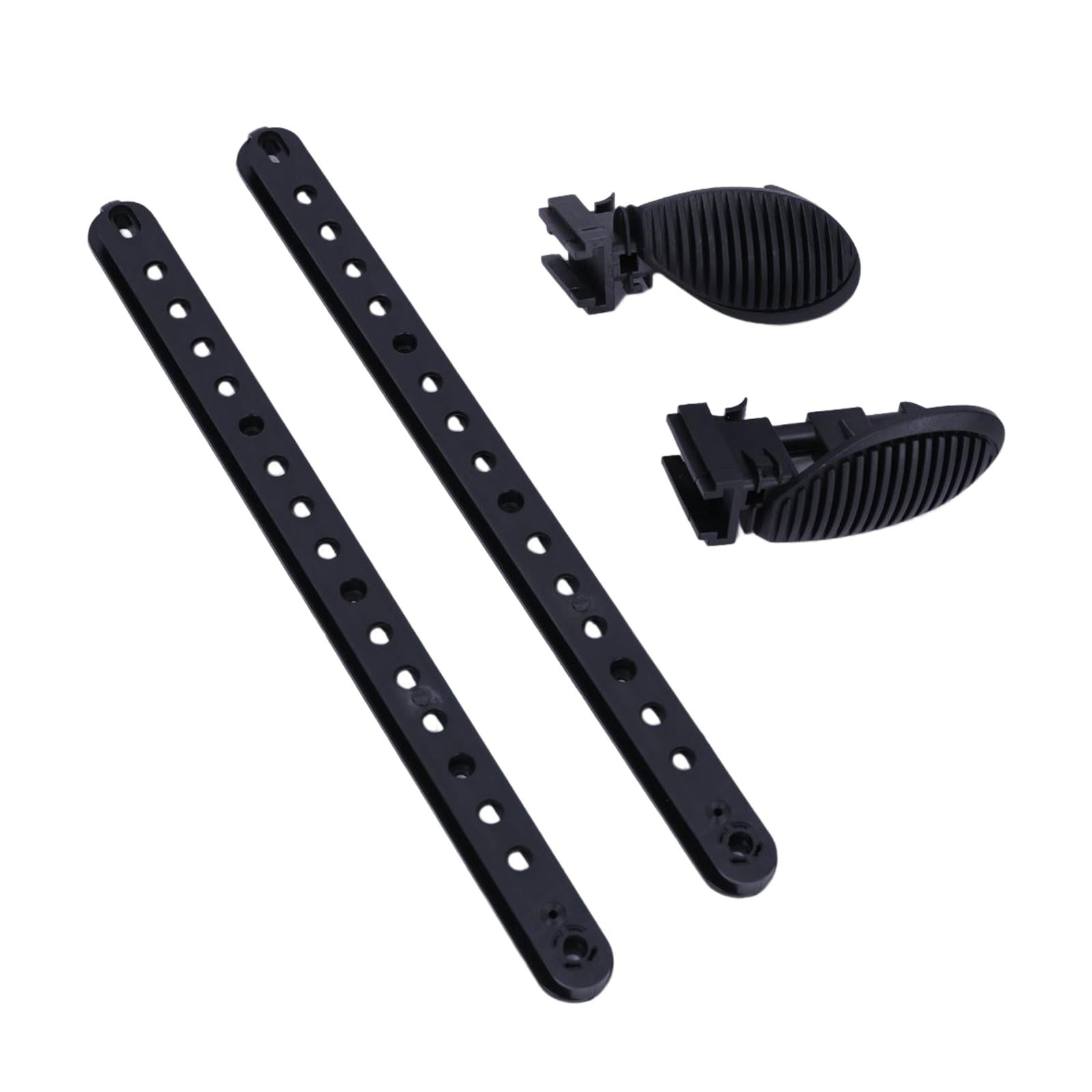 2Pcs Footrest Control Kayak Foot Pegs Foot, Lightweight General Footrest Pedal for Water Sports Canoe Rowing Boat Kayaking Accessories