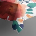 thumbnail image 3 of Pioneer Flower Floral Print Pattern Rectangle Tablecloth 60"x84",Waterproof Polyester Rectangle Table Cloth, Wipeable Spillproof Polyester Tablecloth for Dining, Camping, Indoor and Outdoor, 3 of 5