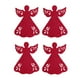 thumbnail image 1 of Inteprter 4 piezas Adorable Navidad cuchara tenedor titular portátil reutilizable vajilla cubiertos moneda caramelo tela organizador bolsillo Kits de decoración para fiestas, 1 of 6