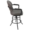 thumbnail image 3 of Swivel Counter 26" Bar Stool - M-79 Metal Grey Frame, 3 of 3