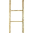 thumbnail image 3 of Ekena Millwork 15"W x 36"H x 3 1/2"D Vintage Farmhouse 2 Rung Ladder, Barnwood Decor Collection, Natural Barnwood, 3 of 13