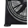 thumbnail image 5 of Brentwood Kool Zone 20-In. 3-Speed High-Velocity Air-Circulator Floor Fan, Black, F-20BKRPT, 5 of 6