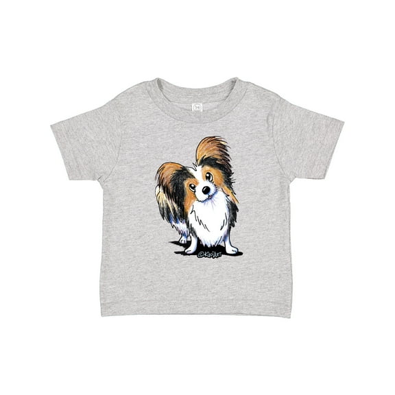 Inktastic Tricolor Papillon Boys or Girls Toddler T-Shirt