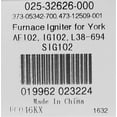 thumbnail image 5 of Furnace Ignitor Replacement for 025-32626-000 York Luxaire Coleman, 5 of 6