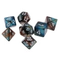 thumbnail image 2 of Dados de 7 Piezas Doble Color Sunnimix Aptos para Mazmorras y Dragones DND RPG 1,6 Cm Oro Verde, 2 of 8