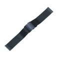 thumbnail image 3 of Uxcell Stainless Steel Mesh Watch Band Quick Release Metal Watch Strap Adjustable Fold Clasp Replacement Bands Blue 20mm, 3 of 7