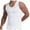 White, variant on BLTIBY Mens Shapewear Tank Top Undershirt Slimming Body Shaper Tummy Control Vest Gynecomastia with Zipper Black XL