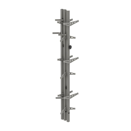 NOVIX Raider Aluminum 12 ft Climbing Stick with durable VersaLocks, Classic