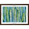 thumbnail image 5 of Art.com DETAIL VIEW OF THE CARDON CACTUS IN SUMMER WITH RICH BLUE GREEN AND TORQOUISE COLORS Photographic Print by ED Reardon, Brown Frame Wall Art, 44" x 32", 5 of 5