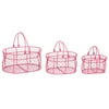 Children's Chicken Wire Easter Basket, Large, Choose Your Color