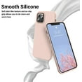 thumbnail image 3 of Compatible with iPhone 12 Pro Max Case 6.7 inch(2020),[Silky and Soft Touch Series] Premium Soft Liquid Silicone Rubber Full-Body Protective Bumper Case for iPhone 12 Pro Max (Pink), 3 of 14