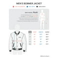 thumbnail image 6 of Hat and Beyond Mens Premium Casual Fit Satin Bomber Jacket with Button Up Light Soft, 6 of 6