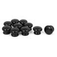 thumbnail image 2 of Uxcell Home Furniture Drawer Wooden Wood Pull Knob Grab Handle Black 33mmx25mm 10Pcs, 2 of 6