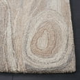 thumbnail image 3 of SAFAVIEH Abstract Xanthia Abstract Wool Area Rug, Beige/Gray, 5' x 8', 3 of 11