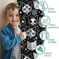 thumbnail image 3 of Blackout Kids Curtains,Bat Silhouette Halloween Pattern Childrens Insulated Curtains Set Of 2,Bedroom Essentials,Toddler Room Decor 42"x63", 3 of 5