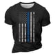 thumbnail image 1 of Camisetas de Manga Larga para Hombres Imprimir Casual Cuello Redondo Camiseta de Manga Corta, Camisetas de Manga Larga para Hombres Algodón, 1 of 4