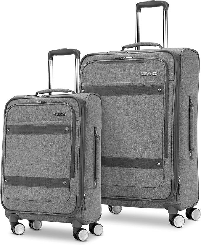 Coleman Brockton 20 Upright Spinner Luggage Grey with