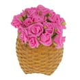 thumbnail image 2 of 100 rosas de espuma resistentes al color para bodas, ramos de novia, fiestas y decoración del hogar Rosa roja, 2 of 7
