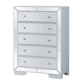 thumbnail image 6 of Glory Furniture Hollywood Hills 5-Drawers Bedroom Chest in White, 6 of 6