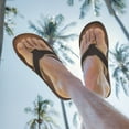 thumbnail image 4 of Roxoni Men's Comfort Driven Thong Flip Flops with Rubber Sole -sizes 8 to 13 -style #1259, 4 of 5