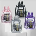 thumbnail image 2 of GASTROPOD Clear Backpack,Transparent Mini Backpack for Fast and Easy Security Checks,Roomy Waterproof Backpack for Travel and Daily Needs, 2 of 2